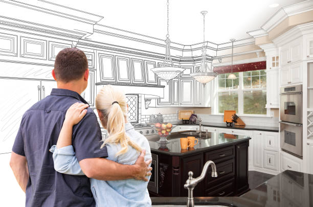 Professional Cabinet Refacing technician working in Fort Myers Beach, FL